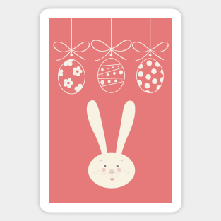 Easter Bunny Holiday Cute Rabbit Sticker